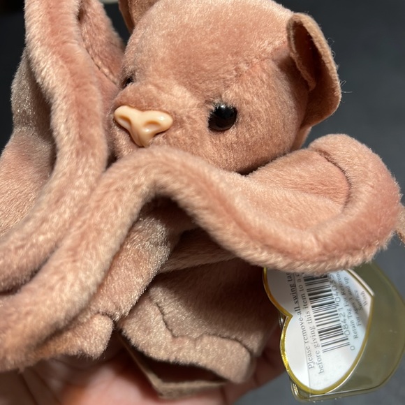 TY 4035 Beanie Babies BROWN "Batty" Bat RETIRED 1996 Many Rare Errors - Picture 9 of 16